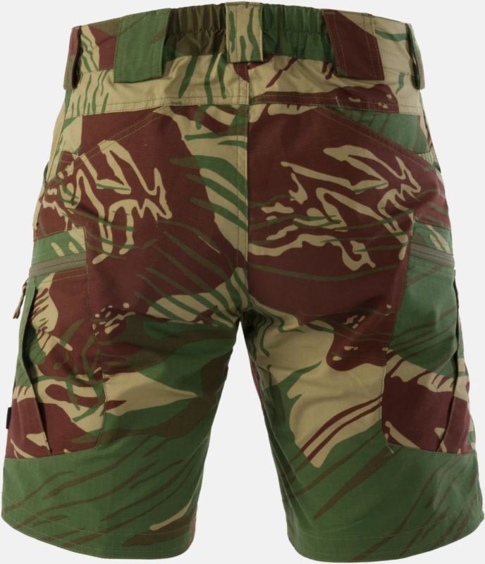 HELIKON Krátke nohavice UTS 8,5" PolyCotton Stretch Ripstop - taiga green (SP-UTS-SP-09)