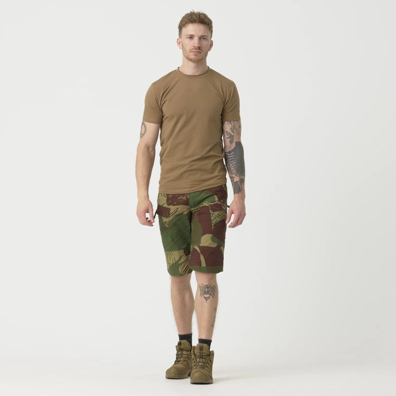 HELIKON Krátke nohavice UTS 11" PolyCotton Stretch Ripstop - shadow grey (SP-UTK-SP-35)