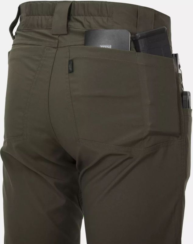 HELIKON Krátke nohavice Greyman DuraCanvas - black (SP-GTK-DC-01)