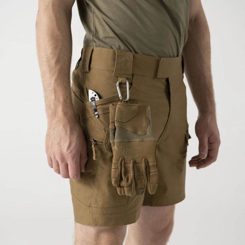 HELIKON Krátke nohavice UTS 6" - 6 Color Desert (SP-UTU-SP-6C)