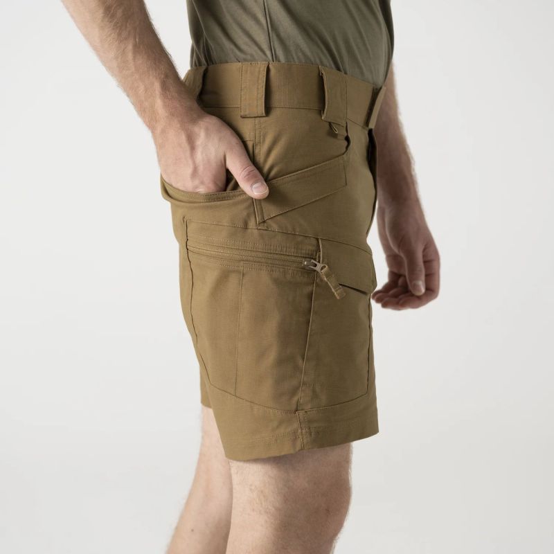 HELIKON Krátke nohavice UTS 6" - 6 Color Desert (SP-UTU-SP-6C)