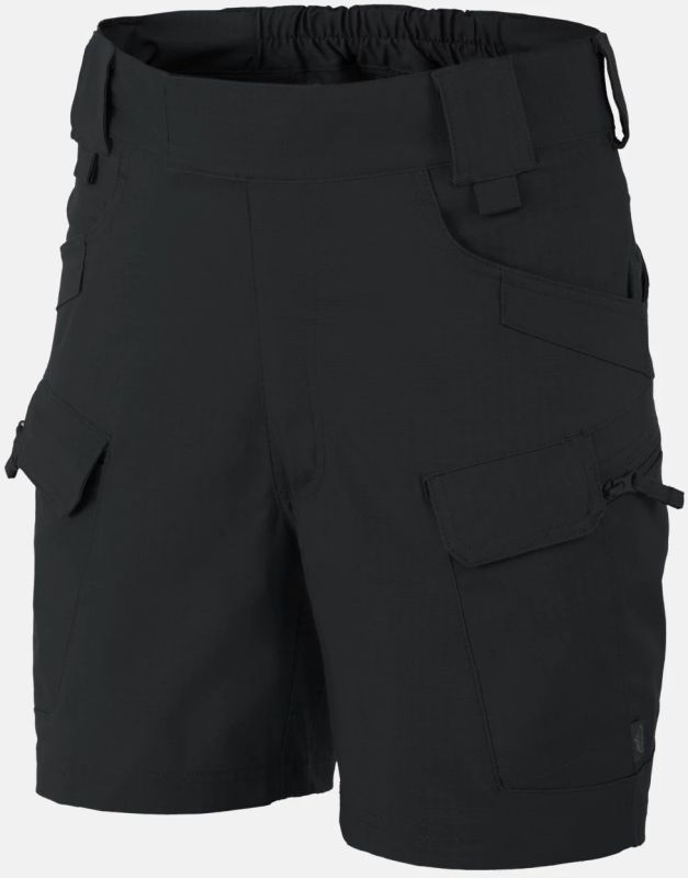 HELIKON Krátke nohavice UTS 6" - black (SP-UTU-SP-01)