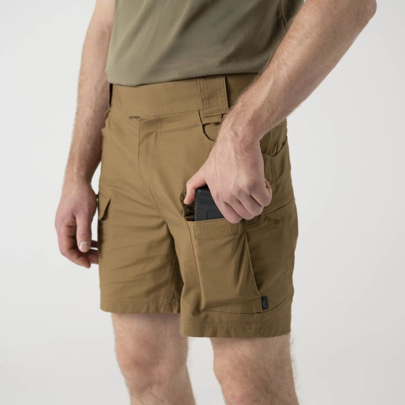 HELIKON Krátke nohavice UTS 6" - black (SP-UTU-SP-01)