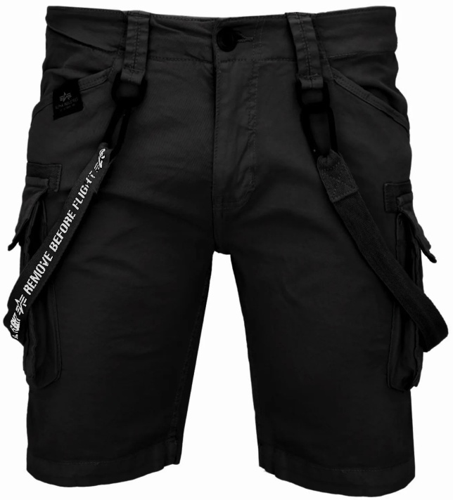 ALPHA INDUSTRIES Krátke nohavice Utility Short - black (116213/03)