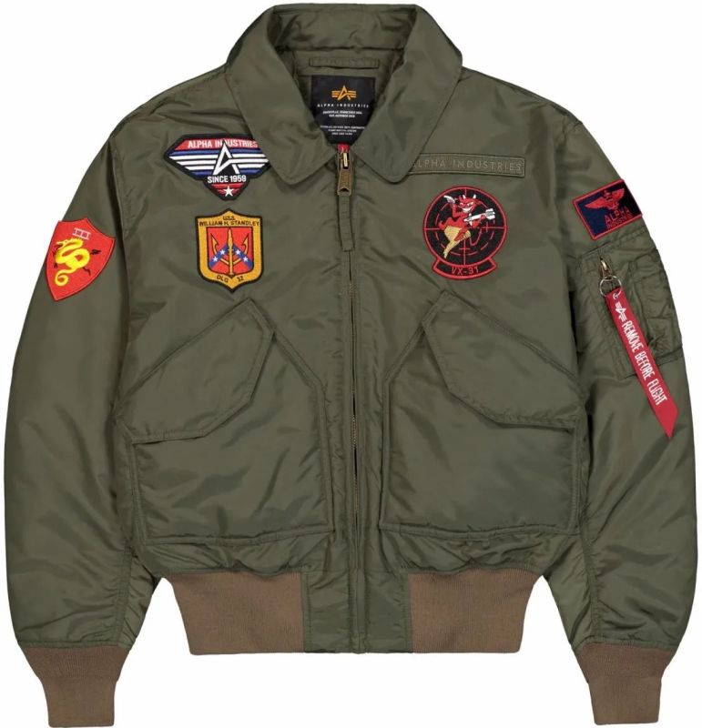 ALPHA INDUSTRIES Bunda CWU 45 P Devils Brigade - dark olive (268135/142)