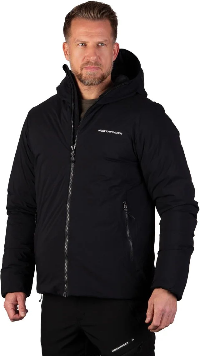 NORTHFINDER Bunda COREY 2L outdoorová zateplená - black (108966-269)