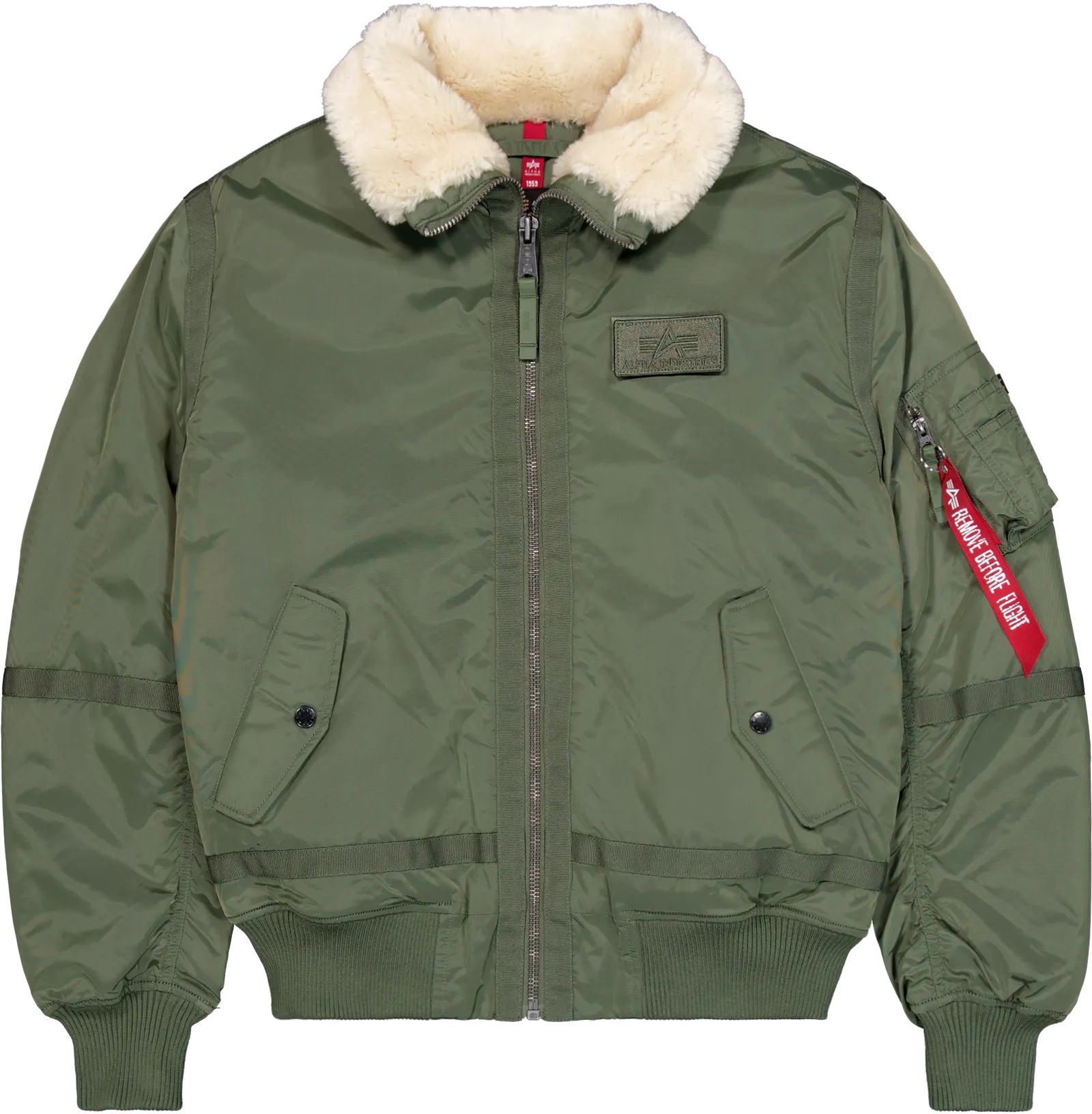 ALPHA INDUSTRIES Bunda B15-3 TT - sage green (198122/01)