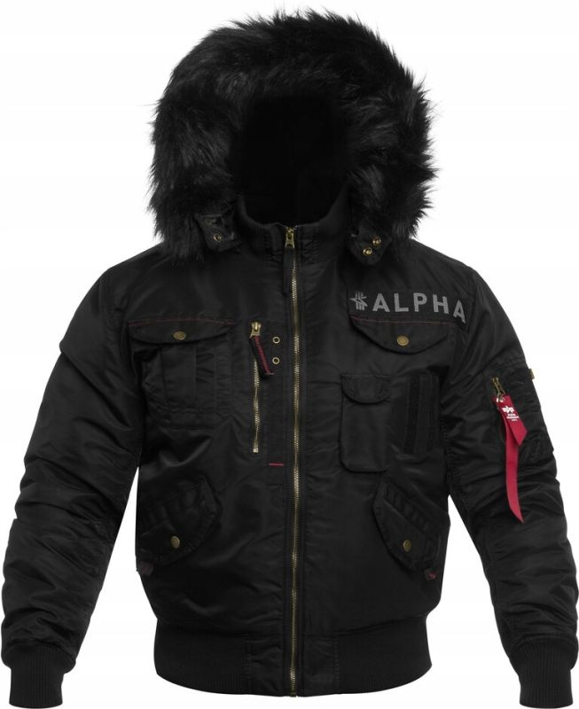ALPHA INDUSTRIES Bunda Deflector - black (113144/03)
