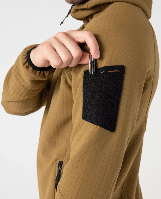 HELIKON Bunda Patriot Pro fleece - black (BL-PPF-RP-01)