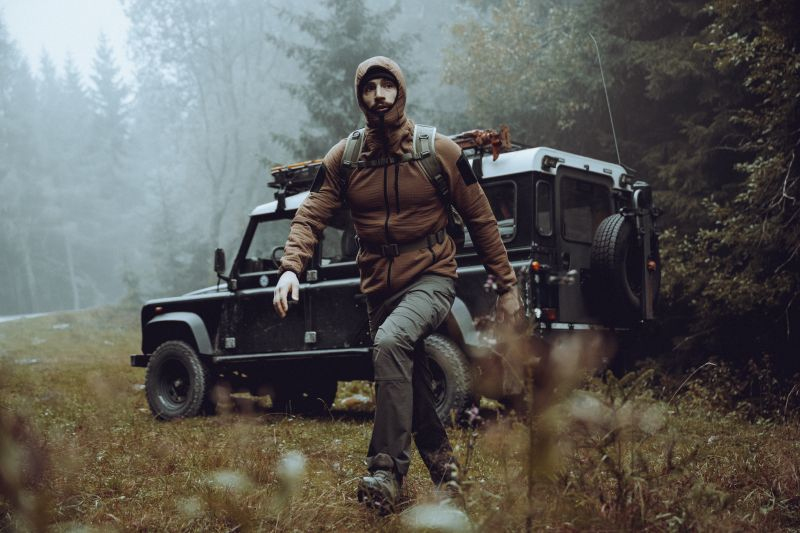 HELIKON Bunda Patriot Pro fleece - black (BL-PPF-RP-01)