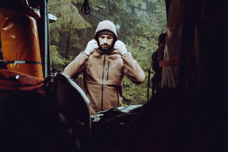 HELIKON Bunda Patriot Pro fleece - shadow grey (BL-PPF-RP-35)