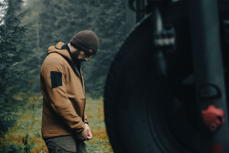 HELIKON Bunda Patriot Pro fleece - shadow grey (BL-PPF-RP-35)