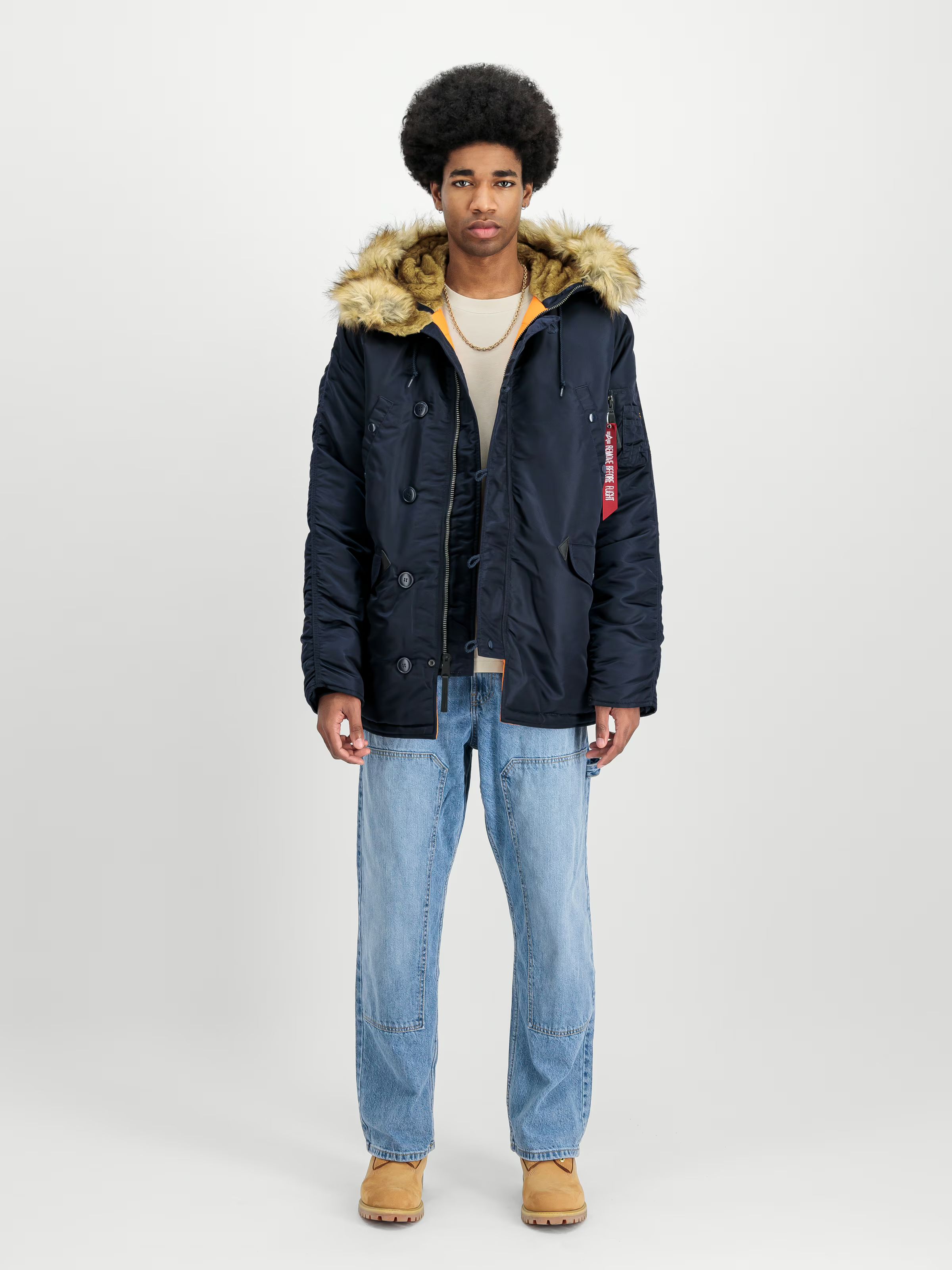 ALPHA INDUSTRIES Bunda N3B VF 59 - rep.blue (103141/07)