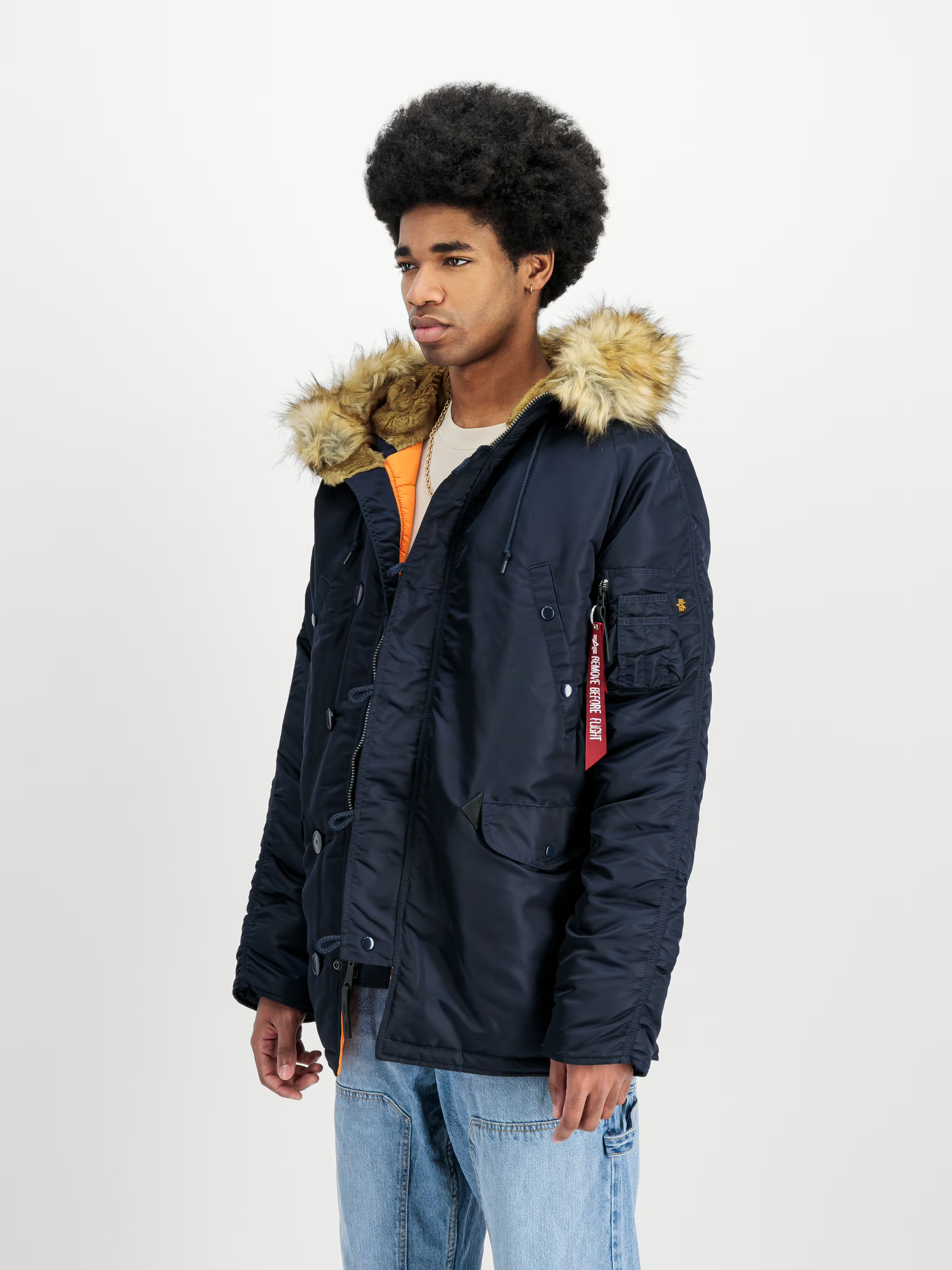 ALPHA INDUSTRIES Bunda N3B VF 59 - rep.blue (103141/07)