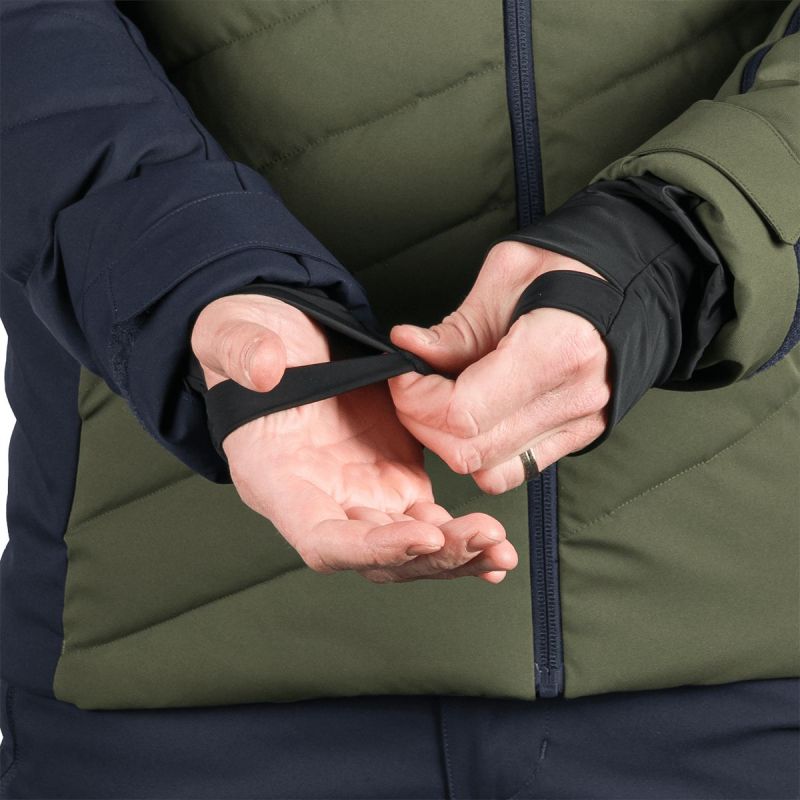 NORTHFINDER Bunda ZYGMUNT - darkgreen / navy (108337-674)