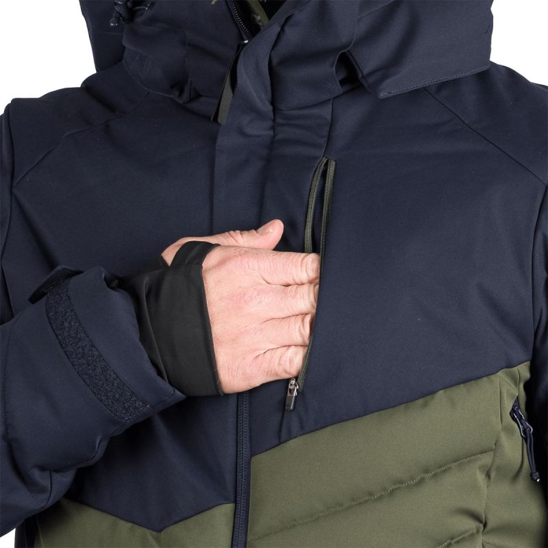 NORTHFINDER Bunda ZYGMUNT - darkgreen / navy (108337-674)