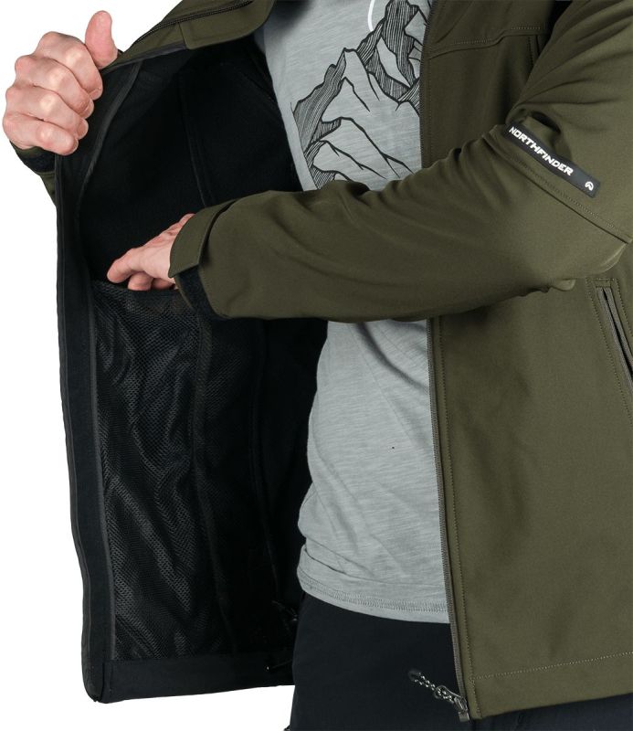 NORTHFINDER Bunda ANTONI - darkgreen (108331-300)