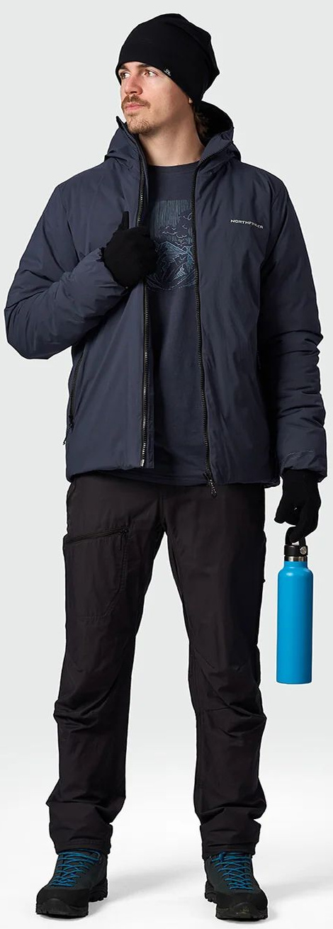 NORTHFINDER Bunda COREY 2L outdoorová zateplená - inkblue (108966-526)