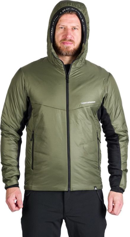 NORTHFINDER Bunda FERDINANDO - black / darkgreen (108051-550)