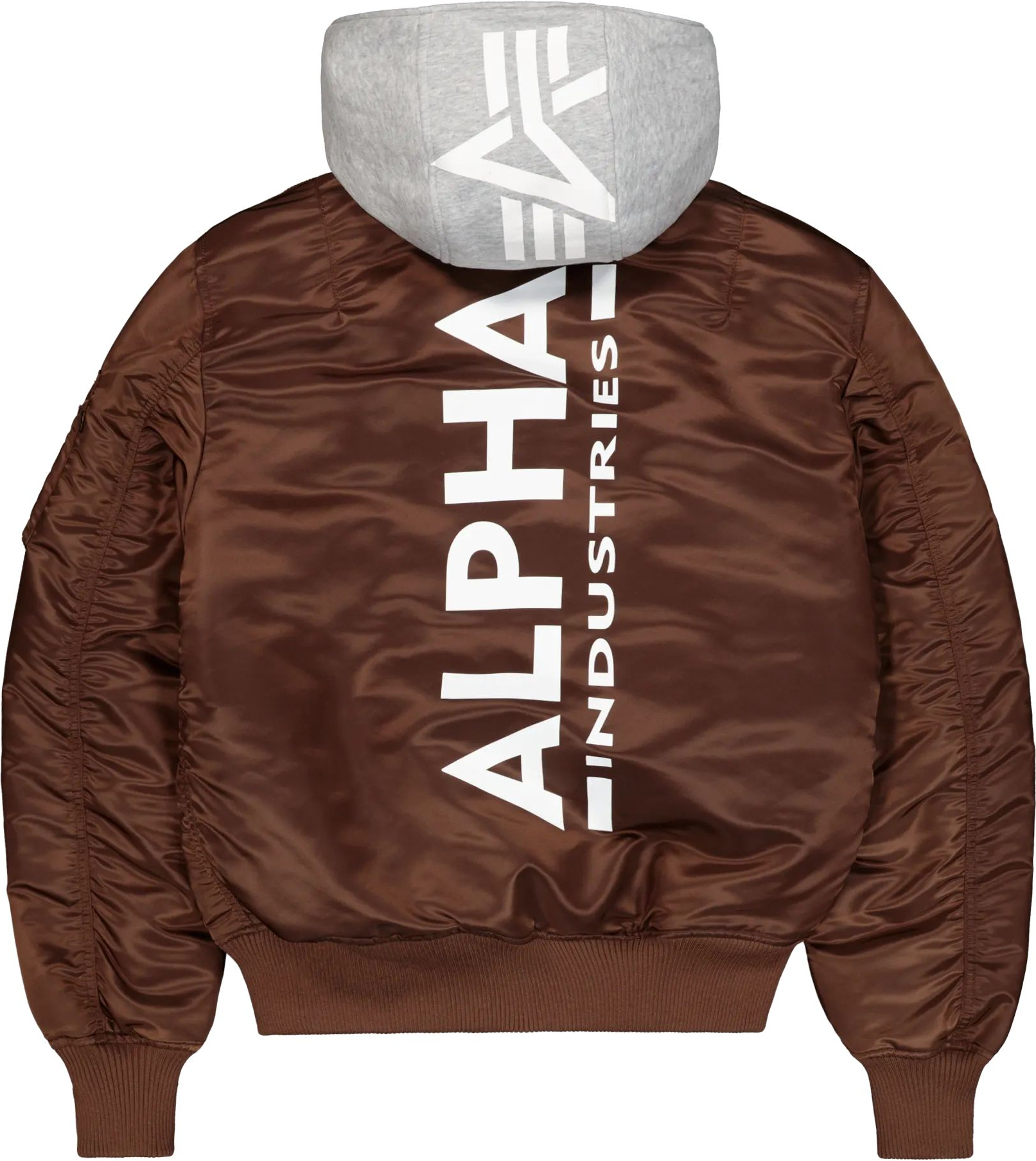 ALPHA INDUSTRIES Bunda MA-1 ZH Back Print - powder brown (128113/204)