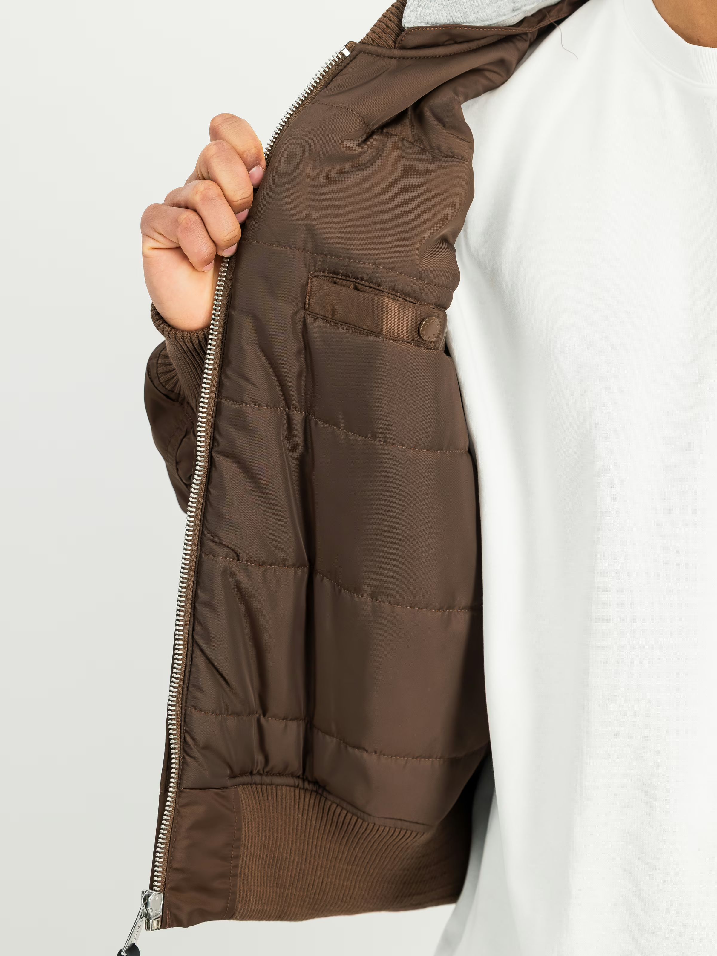 ALPHA INDUSTRIES Bunda MA-1 ZH Back Print - powder brown (128113/204)