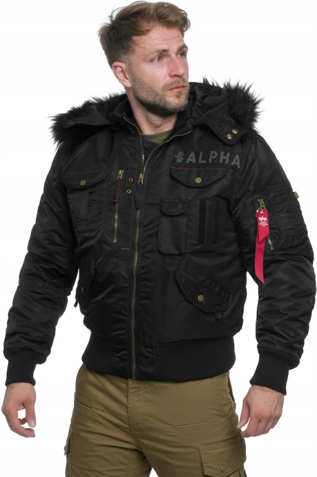 ALPHA INDUSTRIES Bunda Deflector - black (113144/03)