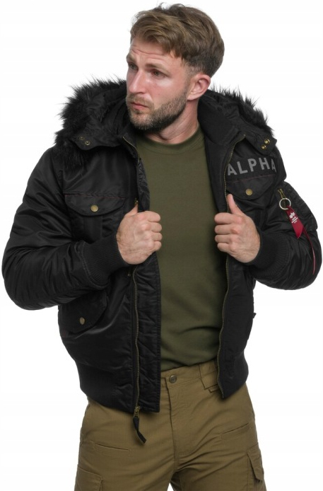 ALPHA INDUSTRIES Bunda Deflector - black (113144/03)