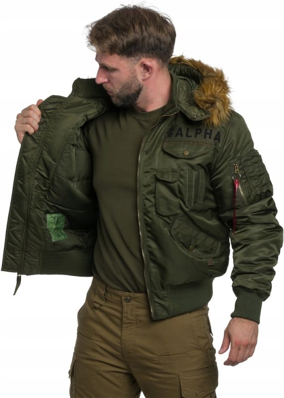 ALPHA INDUSTRIES Bunda Deflector - dark olive (113144/142)