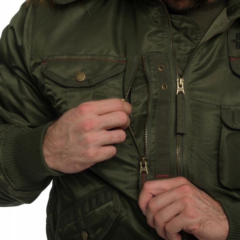 ALPHA INDUSTRIES Bunda Deflector - dark olive (113144/142)