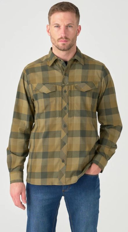 HELIKON Blúza Defender MK2 - bayou moss checkered (KO-DF2-NS-2S)