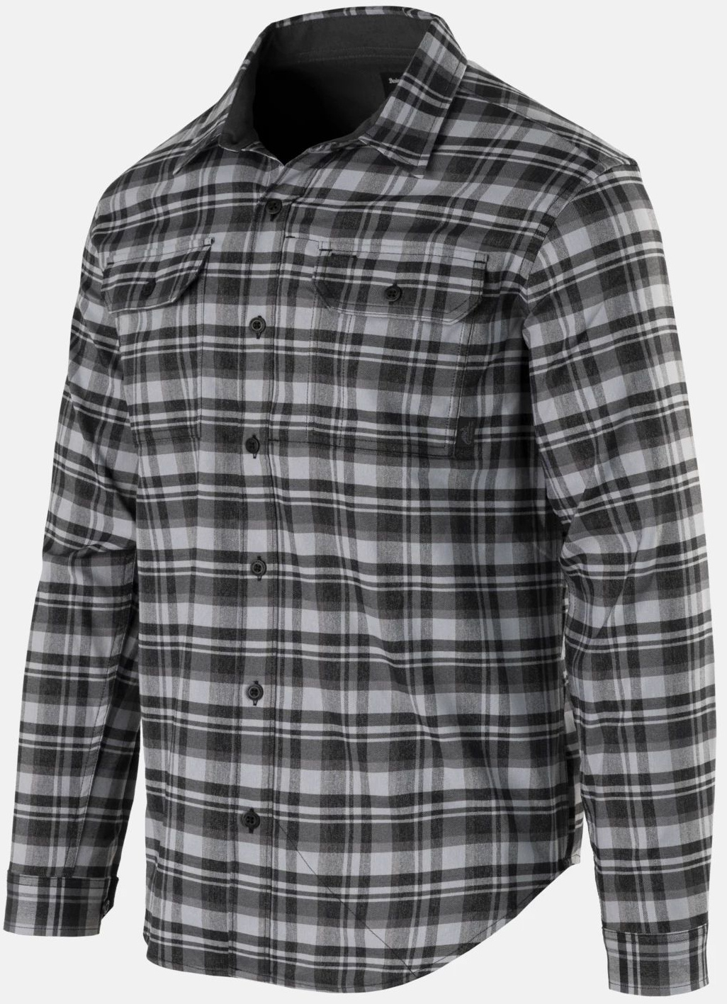 HELIKON Blúza GreyMan Shirt - old-school grey plaid (KO-GMN-PN-2J)