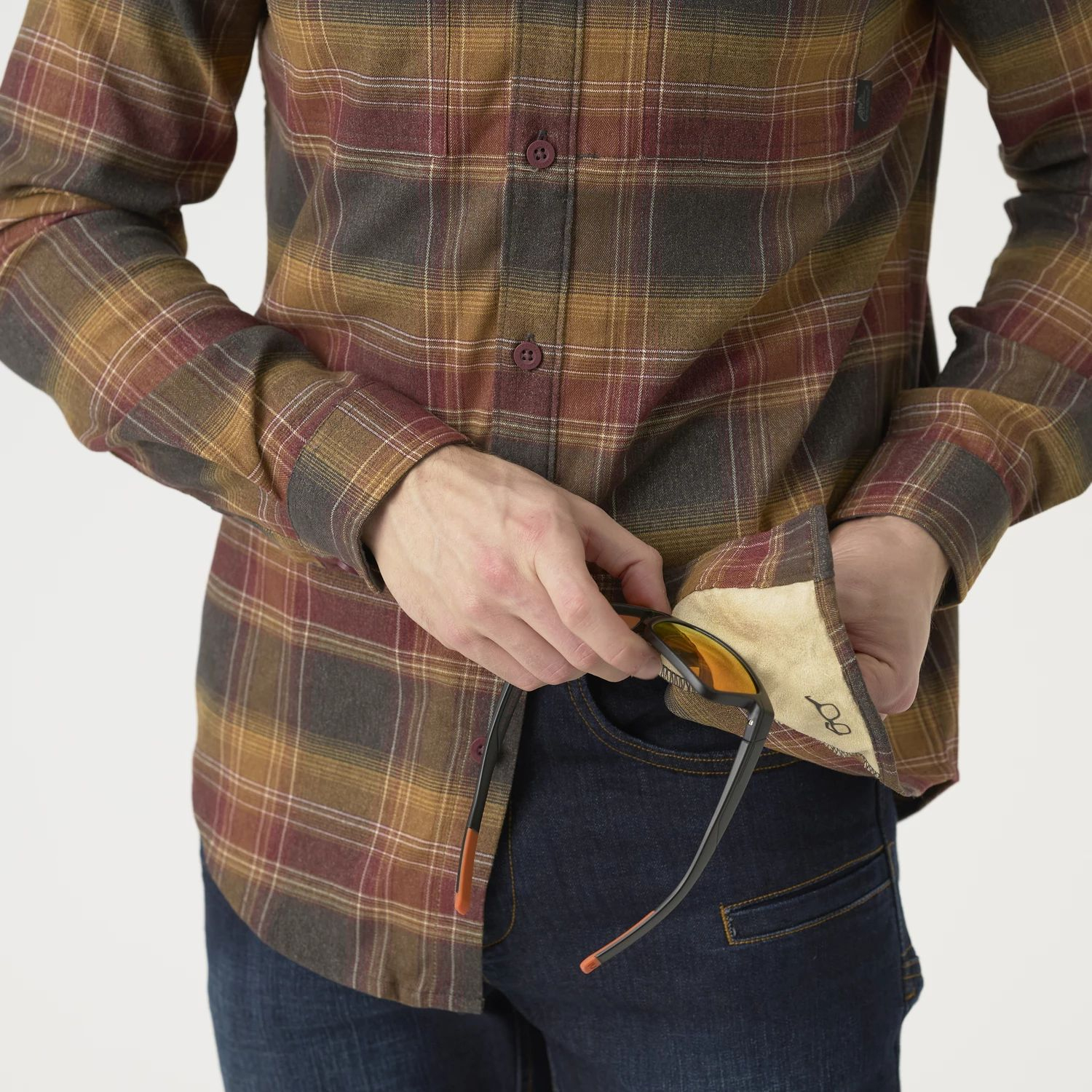 HELIKON Blúza GreyMan Shirt - old-school grey plaid (KO-GMN-PN-2J)