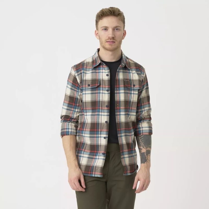 HELIKON Blúza GreyMan Shirt - true grey checkered (KO-GMN-NS-PW)