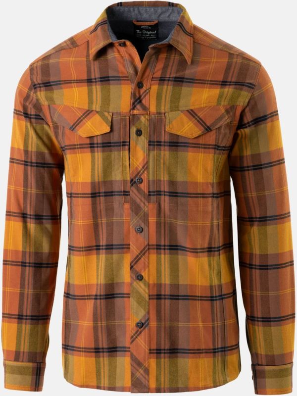 HELIKON Blúza Defender MK2 - evening pumpkin plaid (KO-DF2-NS-2R)