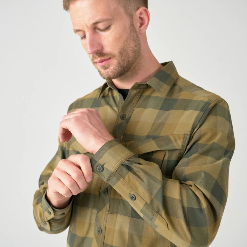HELIKON Blúza Defender MK2 - evening pumpkin plaid (KO-DF2-NS-2R)