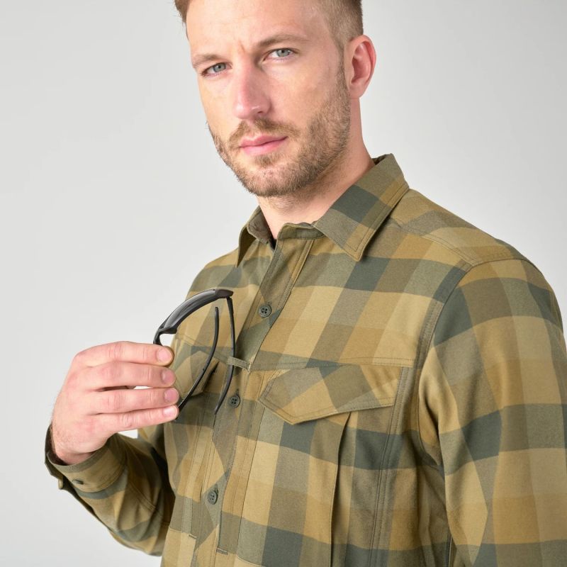 HELIKON Blúza Defender MK2 - evening pumpkin plaid (KO-DF2-NS-2R)