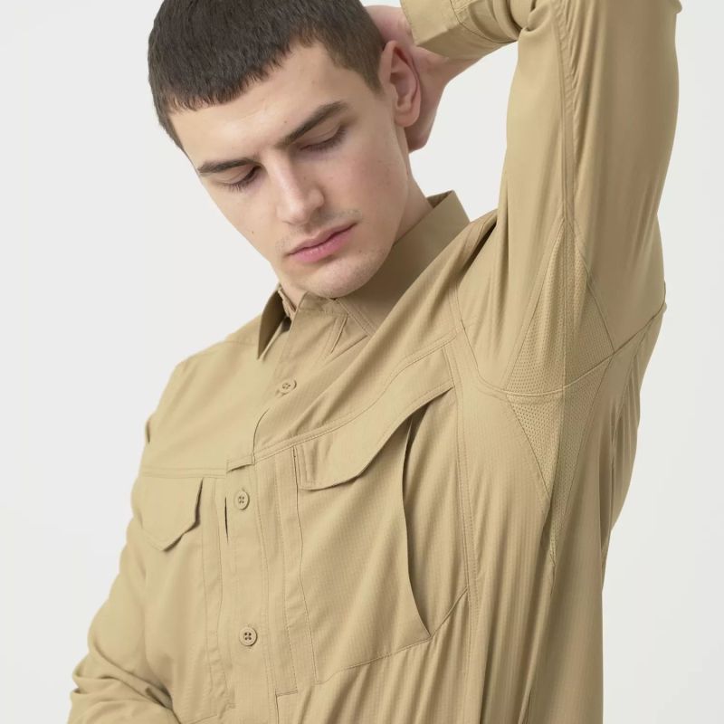 HELIKON Blúza Defender MK2 Tropical Shirt - castle rock (KO-DTR-PS-80)