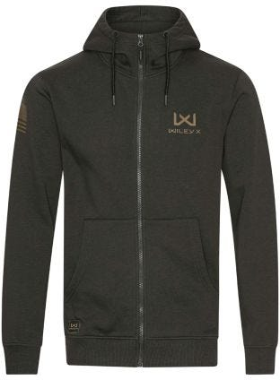 WILEY X Mikina Urban Zip Hoodie - OD green