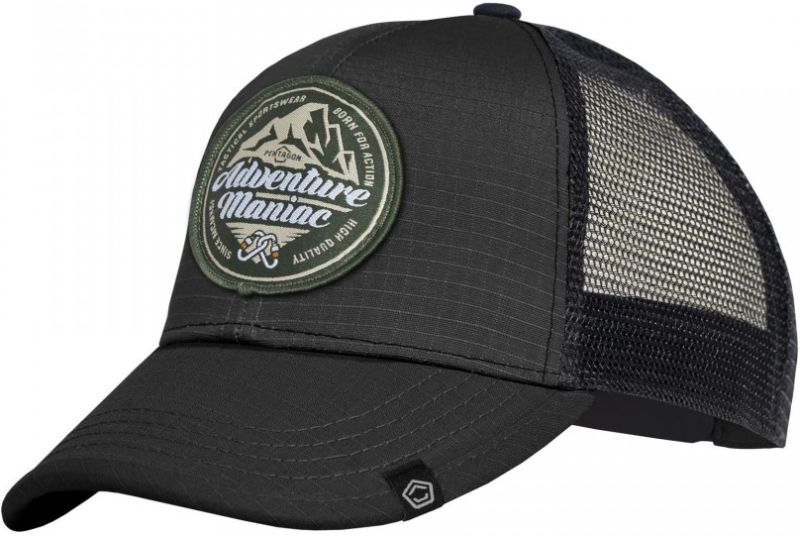 PENTAGON Baseball šiltovka ERA "Adventure Maniac" - black (K13048-AM-01BLK)