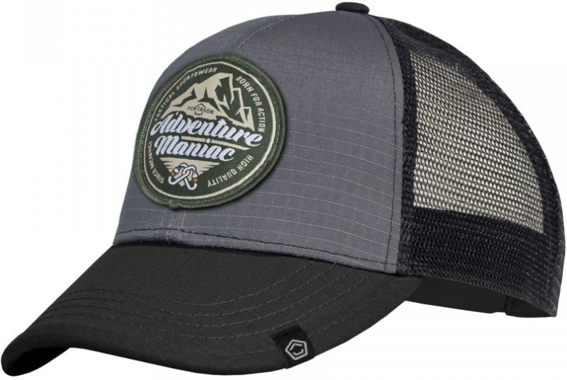 PENTAGON Baseball šiltovka ERA "Adventure Maniac" - wolf grey (K13048-AM-08WLG)