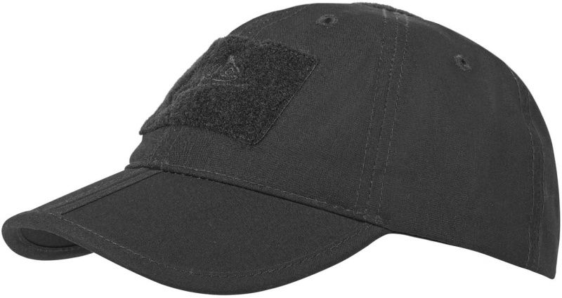 HELIKON Baseball šiltovka Folding Cap - čierna (CZ-BBF-PR-01)