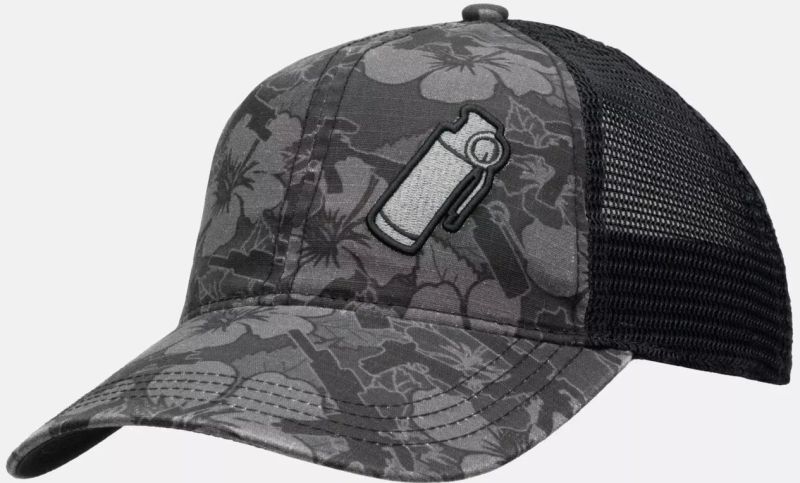 HELIKON Baseball šiltovka Hawaiian Trucker Cap - dark ops (CZ-HTR-SP-1N)