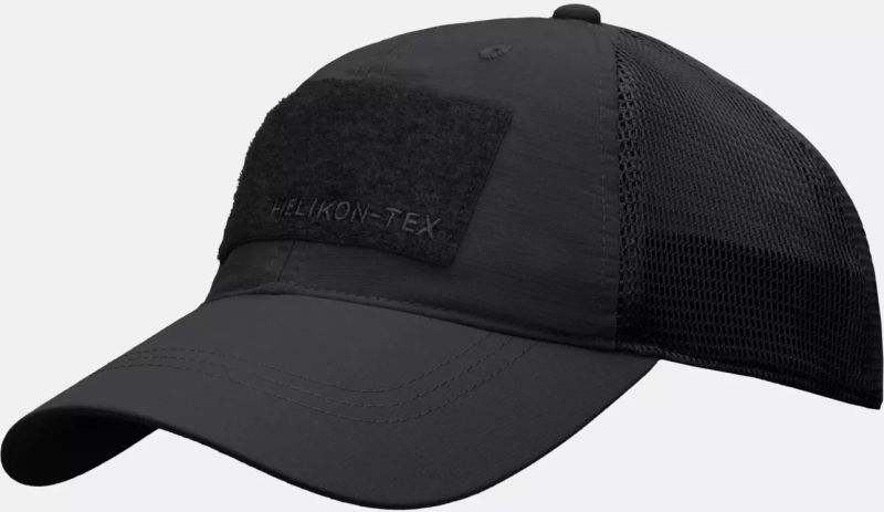 HELIKON Baseball šiltovka Technical Trucker Cap - black (CZ-TTR-NL-01)
