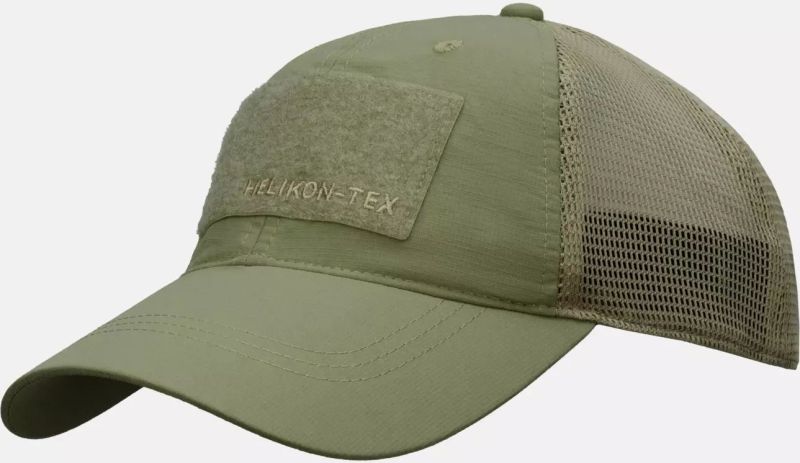 HELIKON Baseball šiltovka Technical Trucker Cap - olive green (CZ-TTR-NL-02)