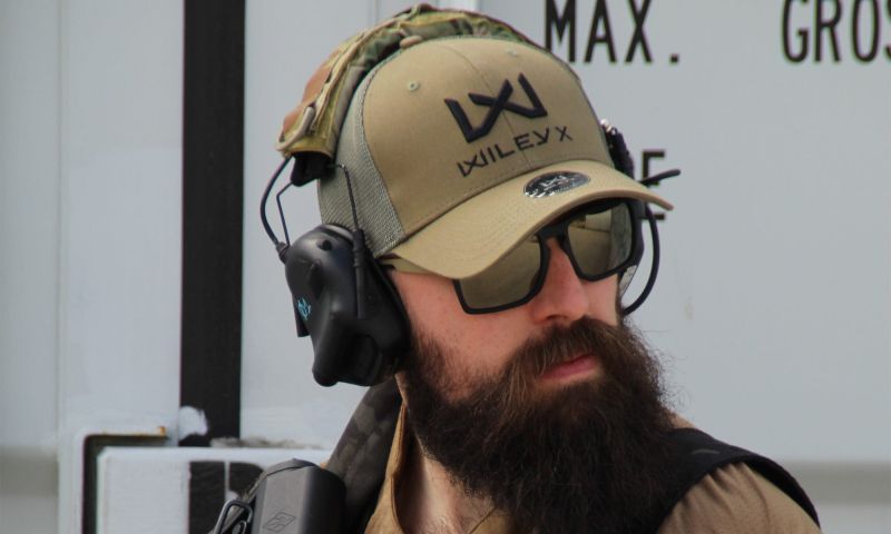 WILEY X Šiltovka Trucker Cap - olive green / black logo