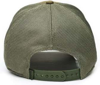 WILEY X Šiltovka Trucker Cap Small Logo - olive green / black logo