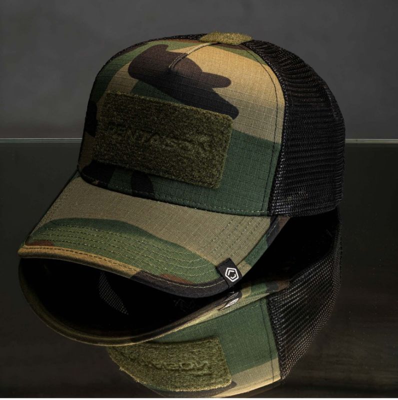 PENTAGON Baseball šiltovka Delta Tactical - woodland (K13069)