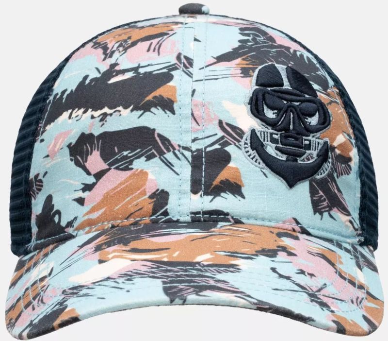 HELIKON Baseball šiltovka Hawaiian Trucker Cap - pacific (CZ-HTR-SP-1L)