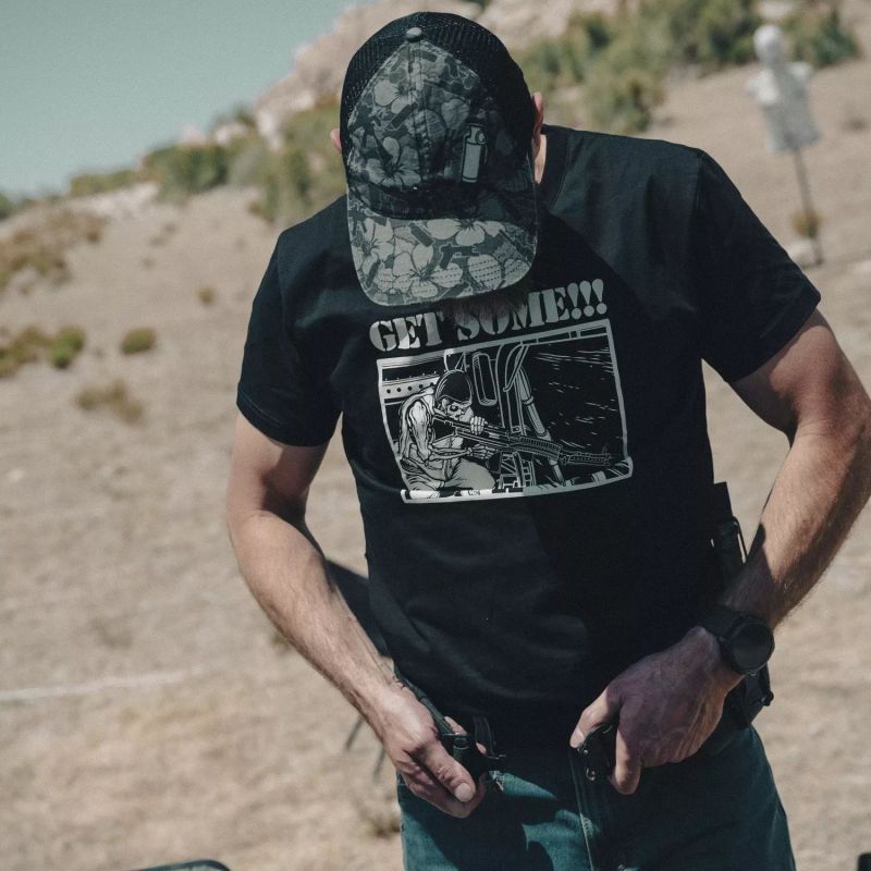 HELIKON Baseball šiltovka Hawaiian Trucker Cap - dark ops (CZ-HTR-SP-1N)