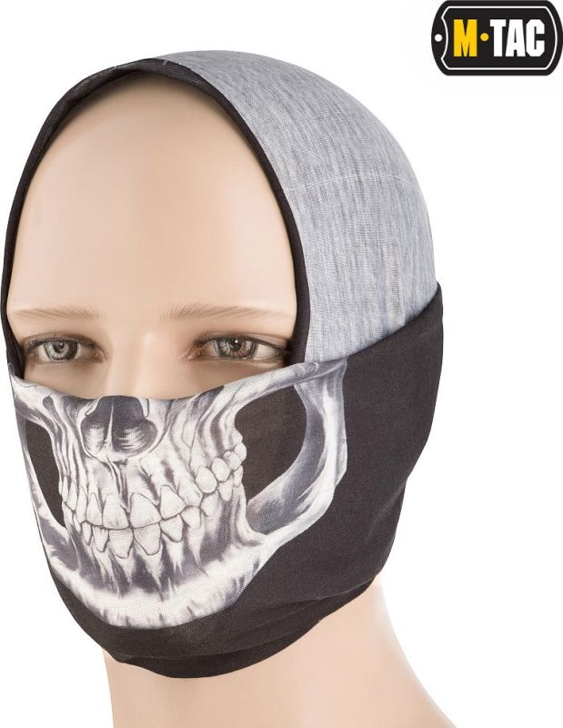 M-TAC Multifunkčná šatka Reaper Skull - black